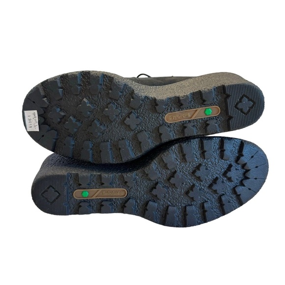 Timberland Women's Amston Boots 8253A Black Wedge Heels Ankle Booties Size 8 - Picture 13 of 13